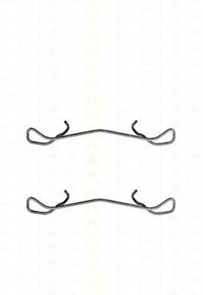 Комплектующие, колодки дискового тормоза TRISCAN купить