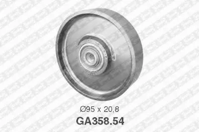 Паразитный / ведущий ролик, поликлиновой ремень SNR купить