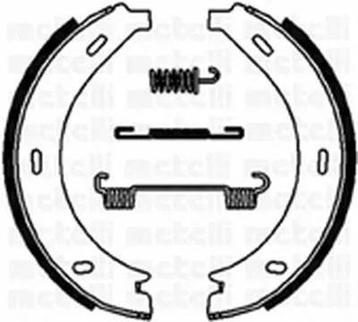 Комплект тормозных колодок, стояночная тормозная система METELLI купить