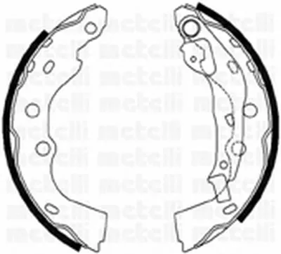 Комплект тормозных колодок METELLI купить