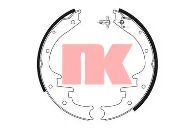 Комплект тормозных колодок NK купить
