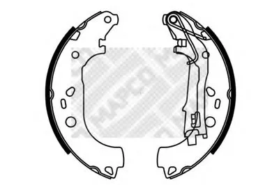 Комплект тормозных колодок MAPCO купить