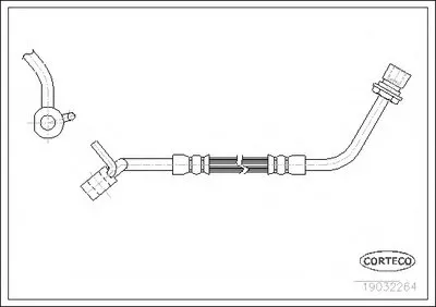 Тормозной шланг CORTECO купить