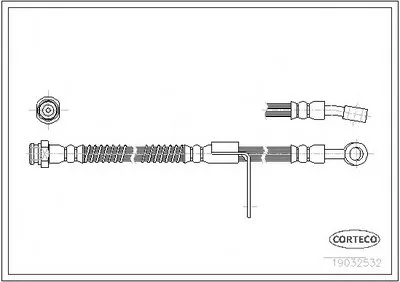 Тормозной шланг CORTECO купить