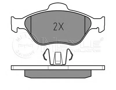 Комплект тормозных колодок, дисковый тормоз MEYLE купить