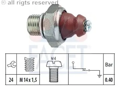 Выключатель с гидропроводом FACET купить
