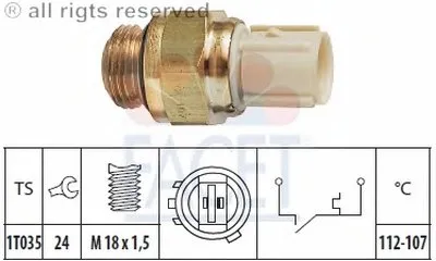 Термовыключатель, вентилятор радиатора FACET купить