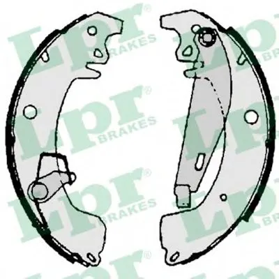 Комплект тормозных колодок LPR купить