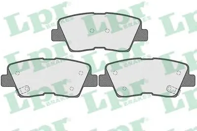 Комплект тормозных колодок, дисковый тормоз LPR купить