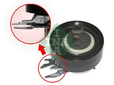 Натяжной ролик, ремень ГРМ INA купить