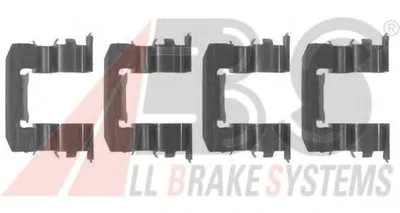 Комплектующие, колодки дискового тормоза A.B.S. купить