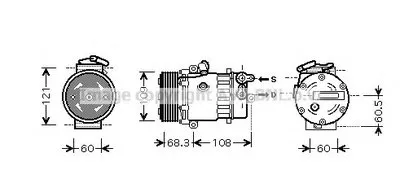 Компрессор, кондиционер AVA QUALITY COOLING купить