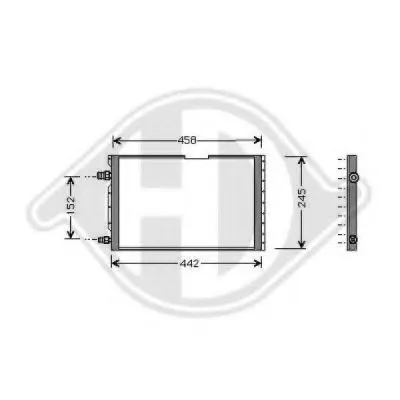 Конденсатор, кондиционер DIEDERICHS купить