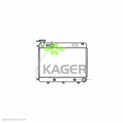 Радиатор, охлаждение двигателя KAGER купить
