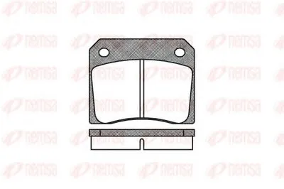 Комплект тормозных колодок, дисковый тормоз KAWE купить