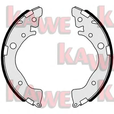 Комплект тормозных колодок KAWE купить