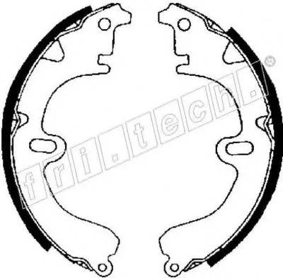 Комплект тормозных колодок fri.tech. купить