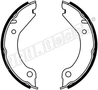 Комплект тормозных колодок, стояночная тормозная система fri.tech. купить