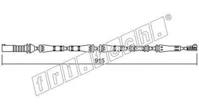 Сигнализатор, износ тормозных колодок fri.tech. купить