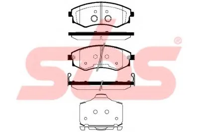 Комплект тормозных колодок, дисковый тормоз sbs купить