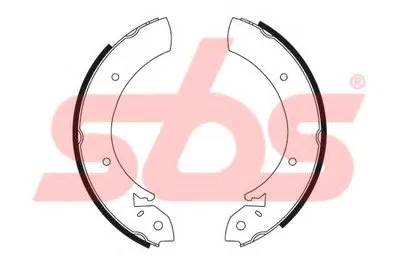 Комплект тормозных колодок sbs купить