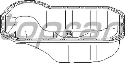 Масляный поддон TOPRAN купить