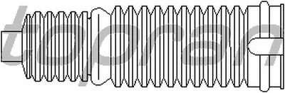 Пыльник, рулевое управление TOPRAN купить