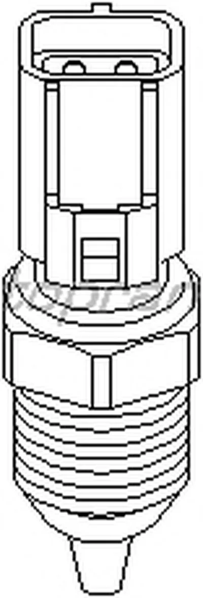 Датчик, температура охлаждающей жидкости TOPRAN купить