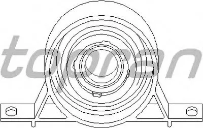 Подвеска, карданный вал TOPRAN купить