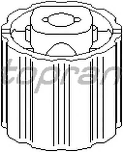 Втулка, балка моста TOPRAN купить