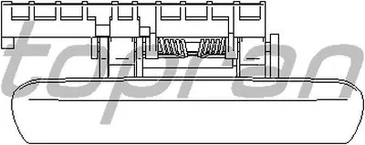 Ручка двери TOPRAN купить