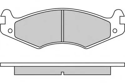 Комплект тормозных колодок, дисковый тормоз E.T.F. купить