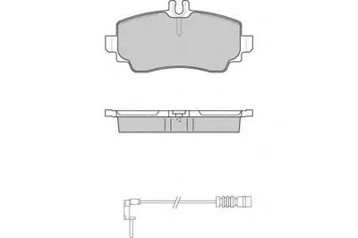 Комплект тормозных колодок, дисковый тормоз E.T.F. купить