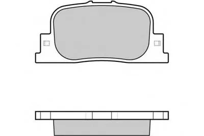 Комплект тормозных колодок, дисковый тормоз E.T.F. купить