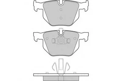 Комплект тормозных колодок, дисковый тормоз E.T.F. купить