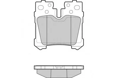 Комплект тормозных колодок, дисковый тормоз E.T.F. купить