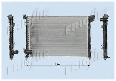 Радиатор, охлаждение двигателя FRIGAIR купить
