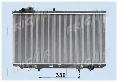 Радиатор, охлаждение двигателя FRIGAIR купить