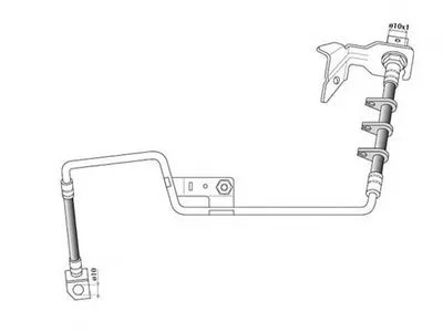 Тормозной шланг MALÒ купить