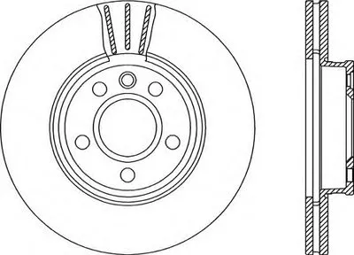 Тормозной диск ADAPTIVE OPEN PARTS купить