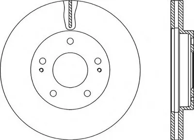 Тормозной диск ADAPTIVE OPEN PARTS купить