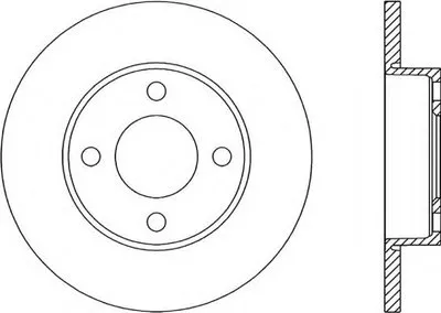 Тормозной диск RADIANCE OPEN PARTS купить