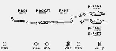 Система выпуска ОГ FENNO купить
