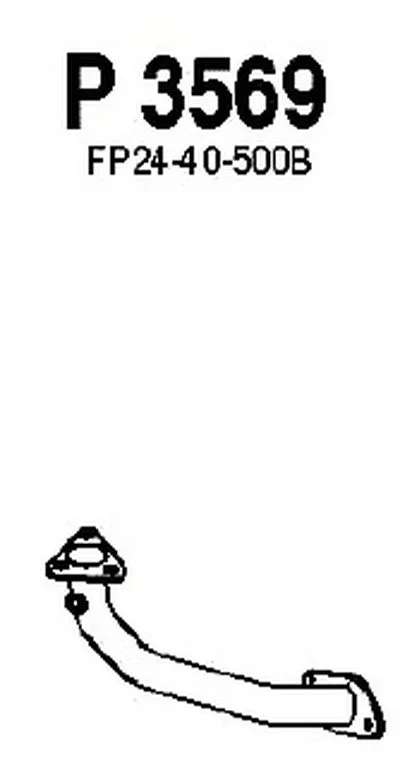 Труба выхлопного газа FENNO купить