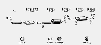 Система выпуска ОГ FENNO купить