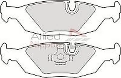Комплект тормозных колодок, дисковый тормоз ANL Braking COMLINE купить