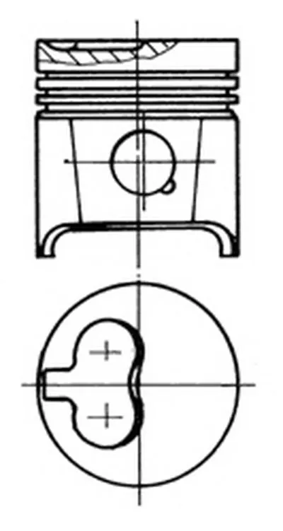 Поршень KOLBENSCHMIDT купить