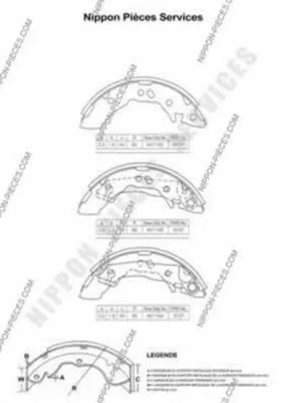 Комплект тормозных колодок NPS купить