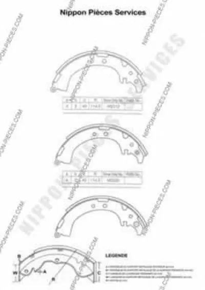 Комплект тормозных колодок NPS купить