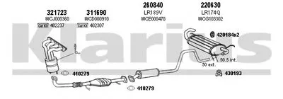 Система выпуска ОГ KLARIUS купить
